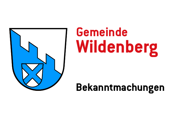 Gemeinde Wildenberg - Bekanntmachungen