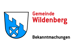 Gemeinde Wildenberg - Bekanntmachungen