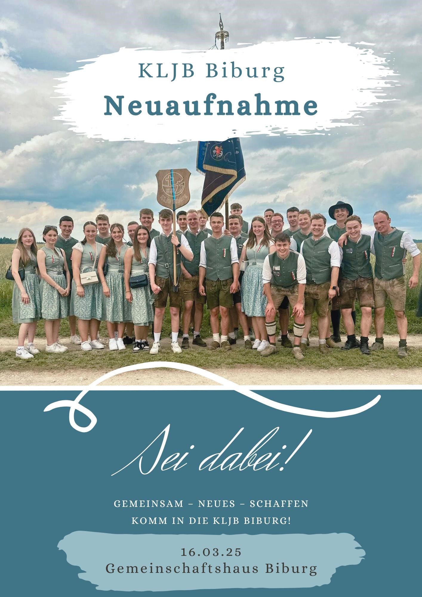 KLJB Neuaufnahme